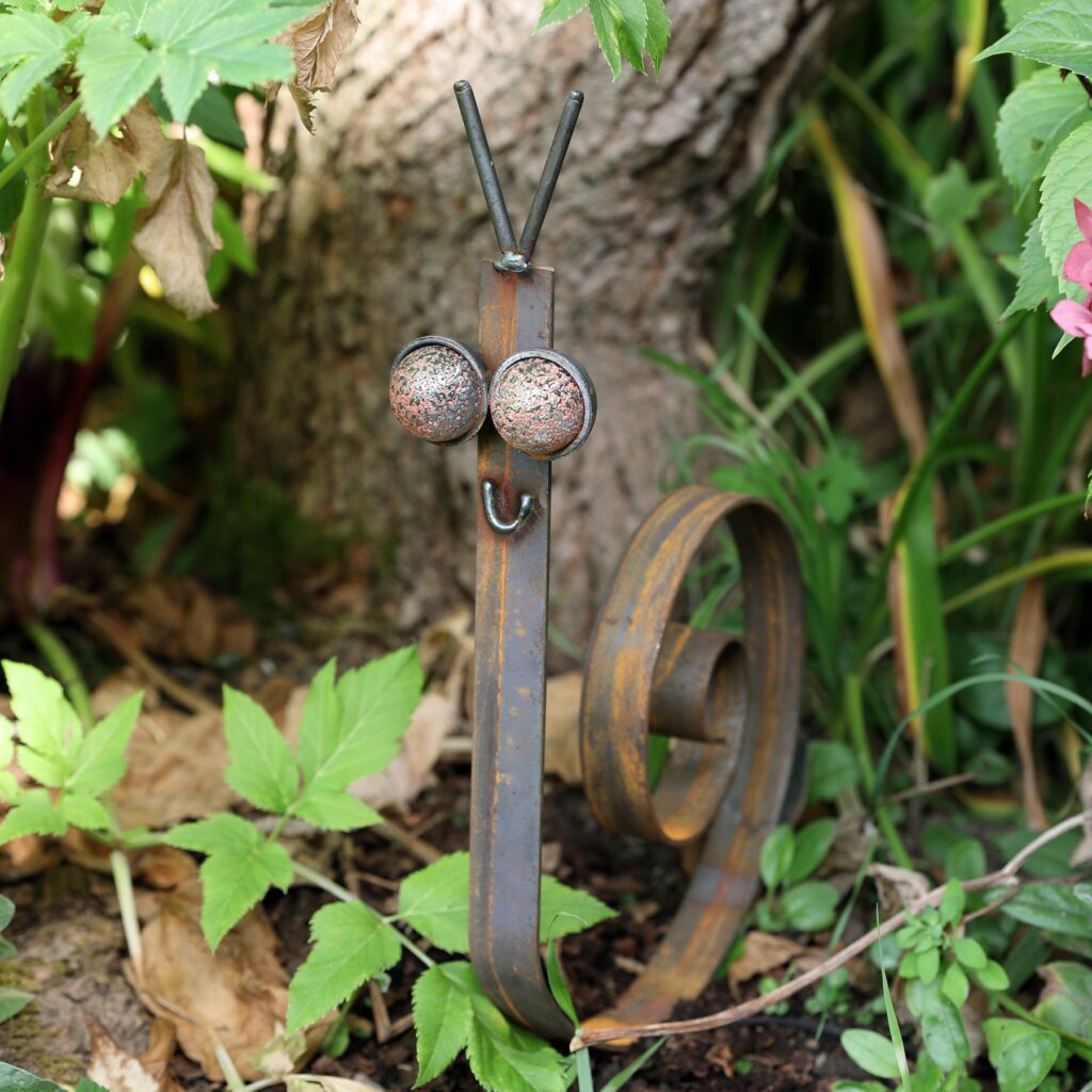 Fun Snail Steel Garden Ornament – Princess 5061098721654